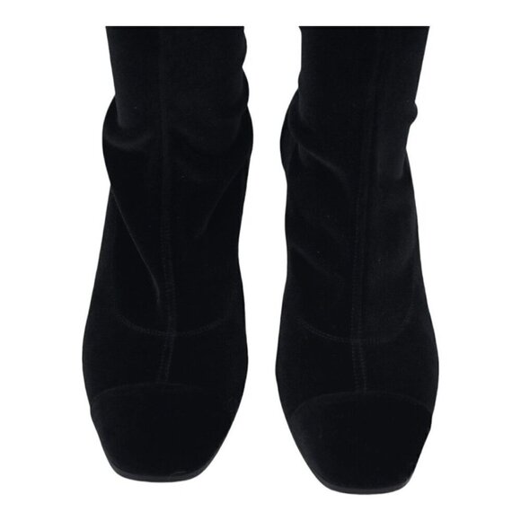 Giuseppe Zanotti Velvet Over the Knee Boots - Picture 5 of 9